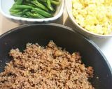 簡単☆節約❤️三色丼❤️お弁当にも作り方3写真