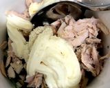 旨味たっぷり！しいたけのツナマヨ焼き作り方2写真