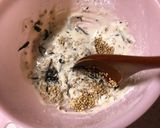 ちくわの ゴマ&ひじきふりかけ揚げ作り方1写真