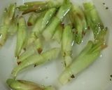 電子レンジでたらの芽とちくわの味噌あえ作り方2写真
