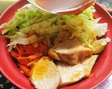 時短美味〜〜チャーシューと野菜どんぶり♪作り方7写真