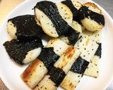 山芋のホクホク磯辺焼き♡麺つゆバター味♡作り方8写真