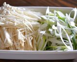 リメイク♪きのこのヘルシー餃子スープ作り方3写真