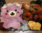 今日のキャラ弁2/20(くまちゃんごはん作り方1写真