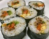 肉巻き寿司♡韓国風作り方8写真