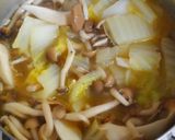 ヘルシー白菜 きのこの味噌コンソメスープ作り方4写真