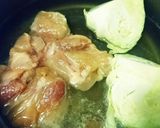 【男飯】コンソメキャベツ【鶏肉】作り方3写真