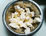 ブルーベリーとクリームチーズのマフィン。作り方1写真