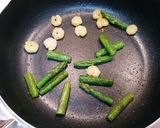 アスパラとエビの炒めもの作り方2写真
