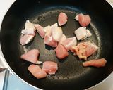 鶏、じゃがいも、蓮根の照り焼き作り方2写真
