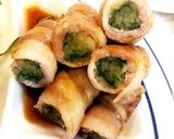 沢山食べられる♡水菜の甘辛肉巻き作り方6写真