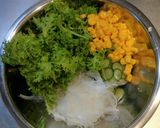 ワサビ菜と新玉ねぎのツナマヨサラダ！作り方1写真
