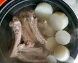 スペアリブと大根の甘酒醤油煮作り方2写真