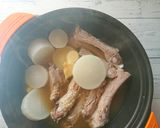 スペアリブと大根の甘酒醤油煮作り方3写真