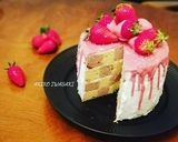 綺麗になれちゃう『苺のチェック柄ケーキ』作り方17写真