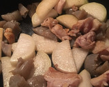 フライパンで田舎こんにゃくと大根の煮物作り方6写真