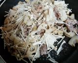皮付レンコンと豚えのきの中華炒め作り方4写真