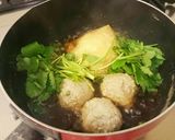 【スープジャー】餅巾着入りつみれ汁作り方4写真