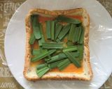 2分♪からあげニラ玉パン作り方5写真