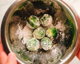 お弁当に！芽キャベツハンバーグ(動画有)作り方5写真
