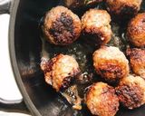 お弁当に！芽キャベツハンバーグ(動画有)作り方13写真