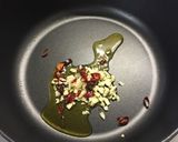 ペペロンチーノ風蛸のパスタ作り方2写真