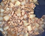 ヘルシーで満腹♡ひき肉ライス作り方5写真