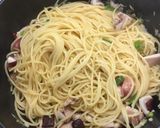 ペペロンチーノ風蛸のパスタ作り方6写真