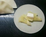 離乳食おやつ☆餃子の皮のアップルパイ作り方3写真
