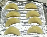 離乳食おやつ☆餃子の皮のアップルパイ作り方4写真