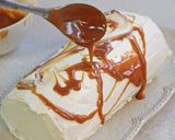 ふわふわティーキャラメルのロールケーキ作り方38写真