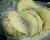 『餃子ドッグ風』餃子の具の残りで餃子まん作り方6写真