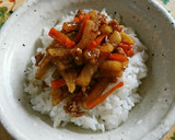 挽き肉と大根と人参のきんぴら作り方5写真