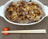 豚肉とカブとネギのごま味噌マヨ重ね作り方8写真