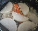 下茹でなし♪大根と鶏肉の塩麹煮作り方3写真