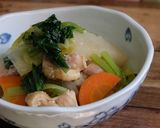 下茹でなし♪大根と鶏肉の塩麹煮作り方5写真