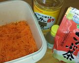 ちょっぴり和風な＊簡単人参のラペ作り方3写真