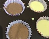 HM★簡単プレーン&ココアカップケーキ作り方6写真