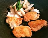 鶏肉とエリンギの照り焼き作り方2写真