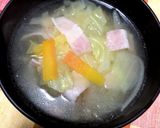 細切り野菜とベーコンのスープ♪作り方6写真