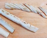 10分！牛肉とごぼうのすき焼き風煮物作り方1写真