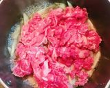 10分！牛肉とごぼうのすき焼き風煮物作り方5写真