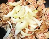 豚のしょうが焼きトムヤムクン味作り方6写真
