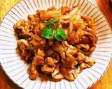 豚のしょうが焼きトムヤムクン味作り方9写真