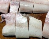 材料4つ☆簡単☆魚 タラマヨ作り方1写真