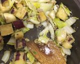 ルー不要♪さつまいもと白菜の味噌シチュー作り方8写真