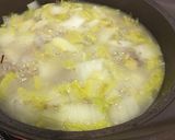 ルー不要♪さつまいもと白菜の味噌シチュー作り方11写真