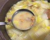 ルー不要♪さつまいもと白菜の味噌シチュー作り方12写真