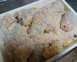 ほうれん草とかぼちゃの豚肉巻きフライ作り方6写真