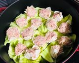 フライパンで♪椎茸入りふわふわ豆腐焼売♡作り方8写真